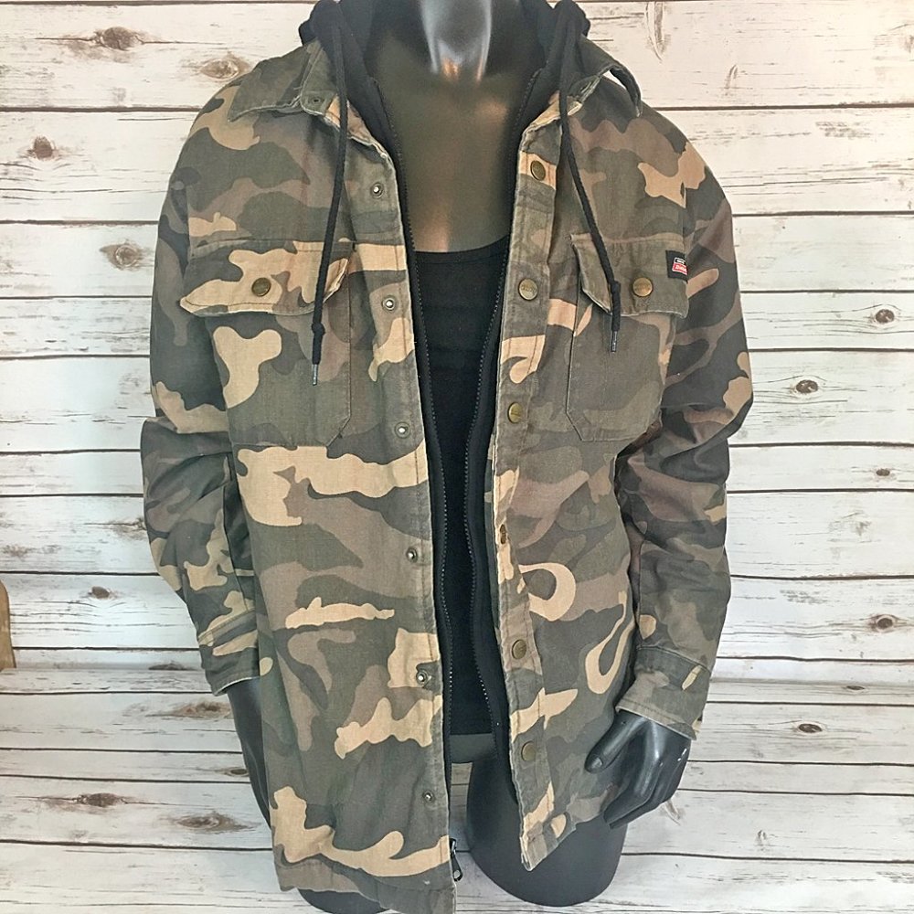 Dickies Camo Hooded Jacket
